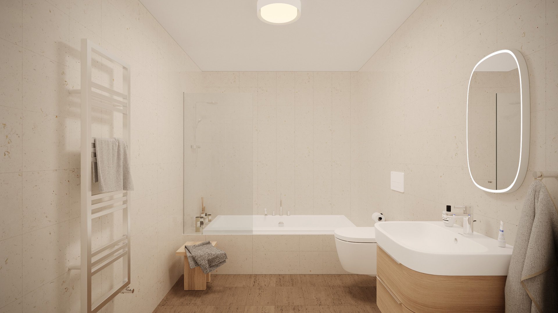 Villas-Toilettes Vue-cuisine